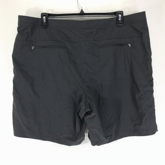 L.L. Bean Cargo Trail Shorts Women's Plus Size 22W Black Stretch Hiking Outdoor - Picture 3 of 10